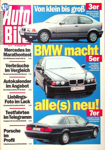 Deckblatt Auto Bild (47/1993)